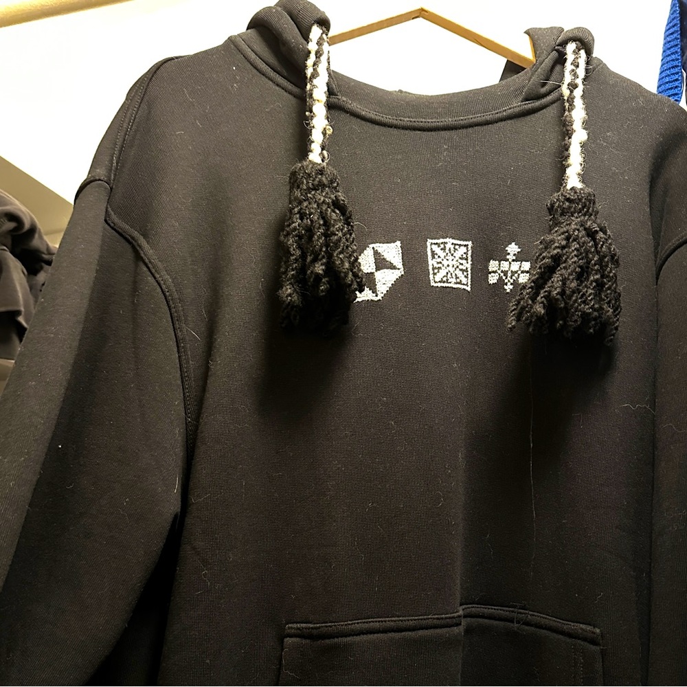 ADISH
Black Cotton Hoodie S brand new
